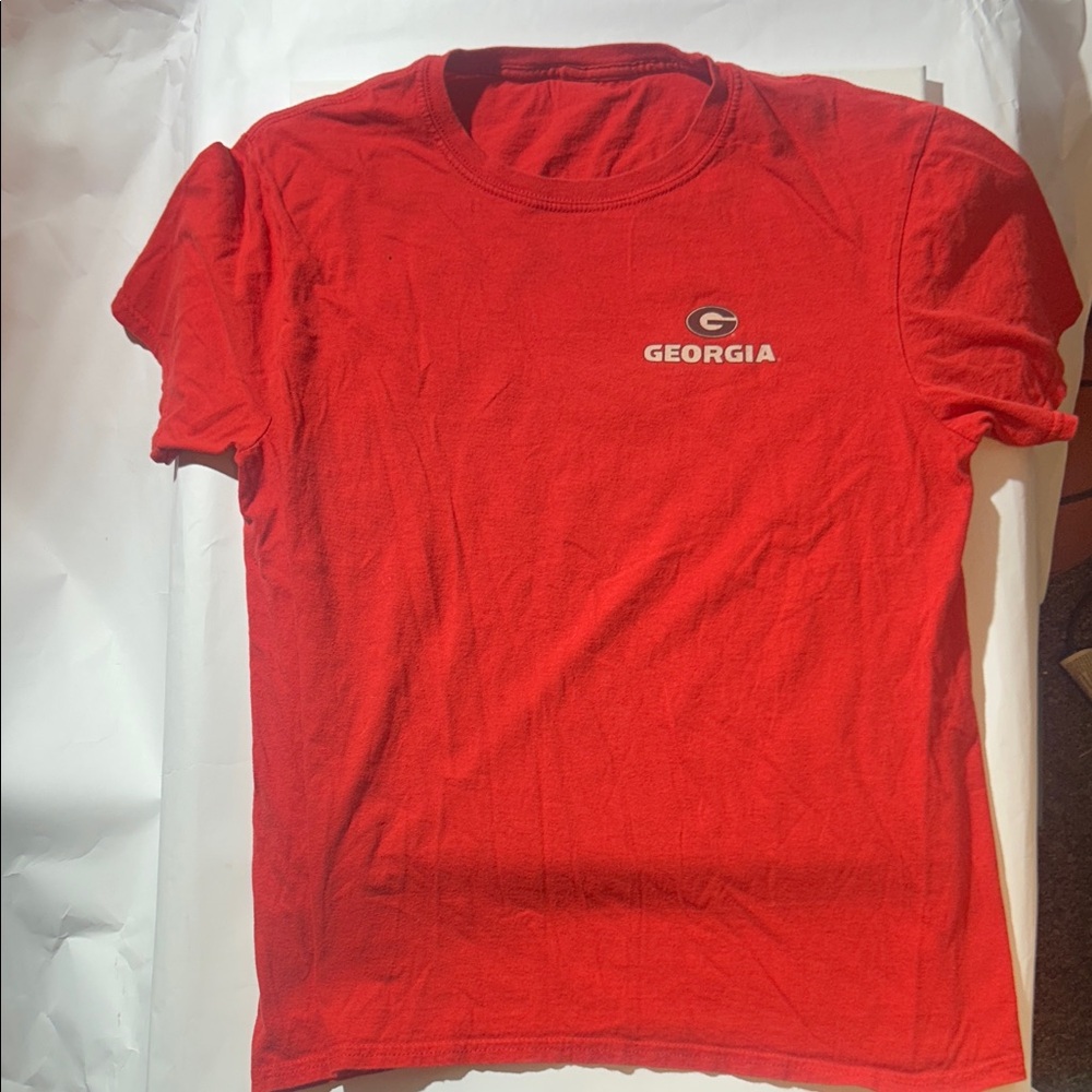 University of Georgia ‘Hunker Down Dawgs’ UGA Red Tee
